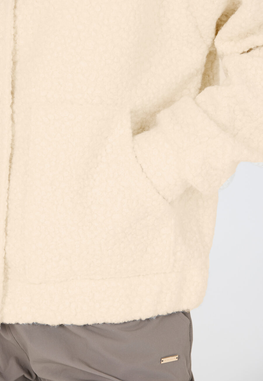 Athlecia Serena W Versatile Bomber Jacket, Whisper White - Image 5