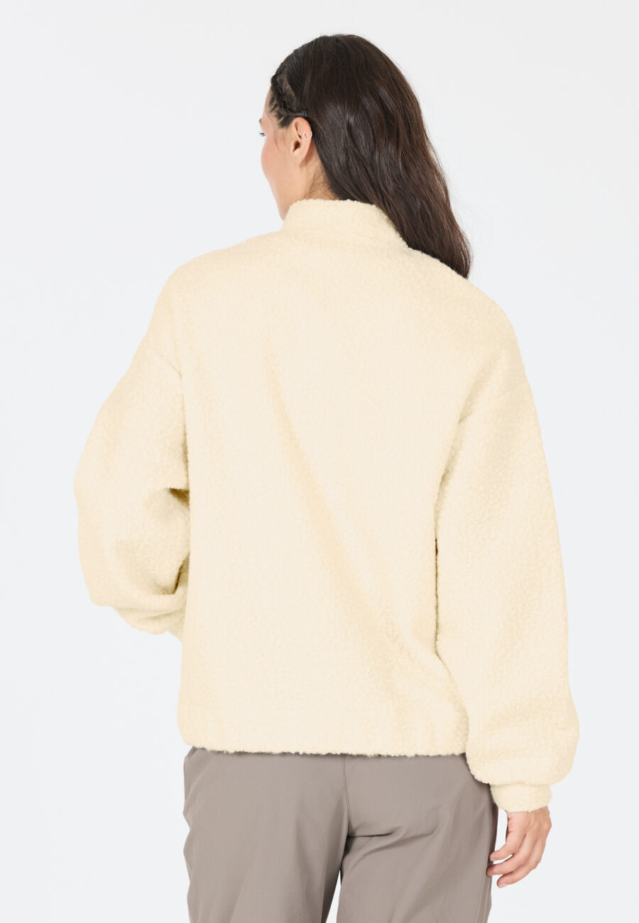 Athlecia Serena W Versatile Bomber Jacket, Whisper White - Image 9