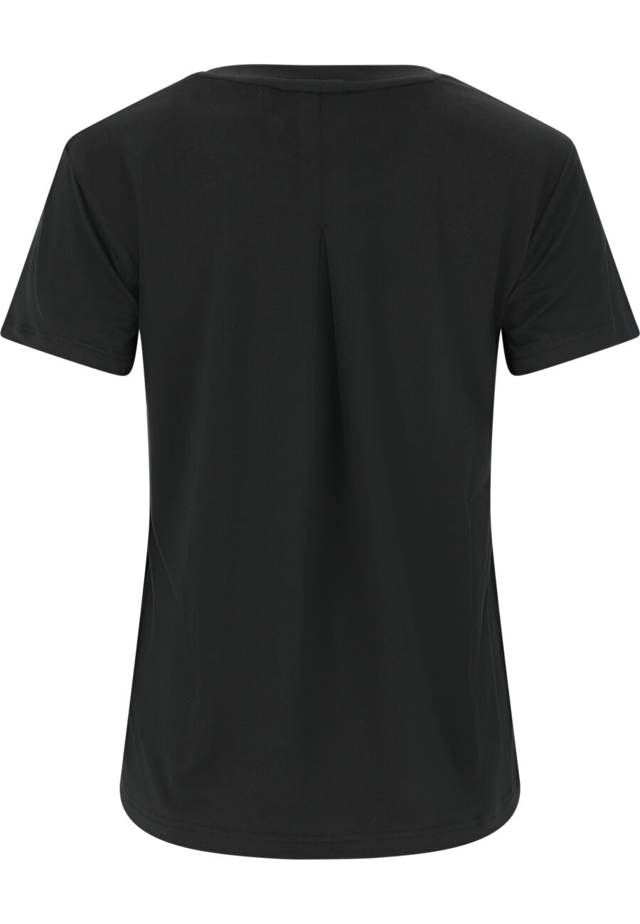 Athlecia Pacy Stylish Short Sleeve T-Shirt, Black - Image 6
