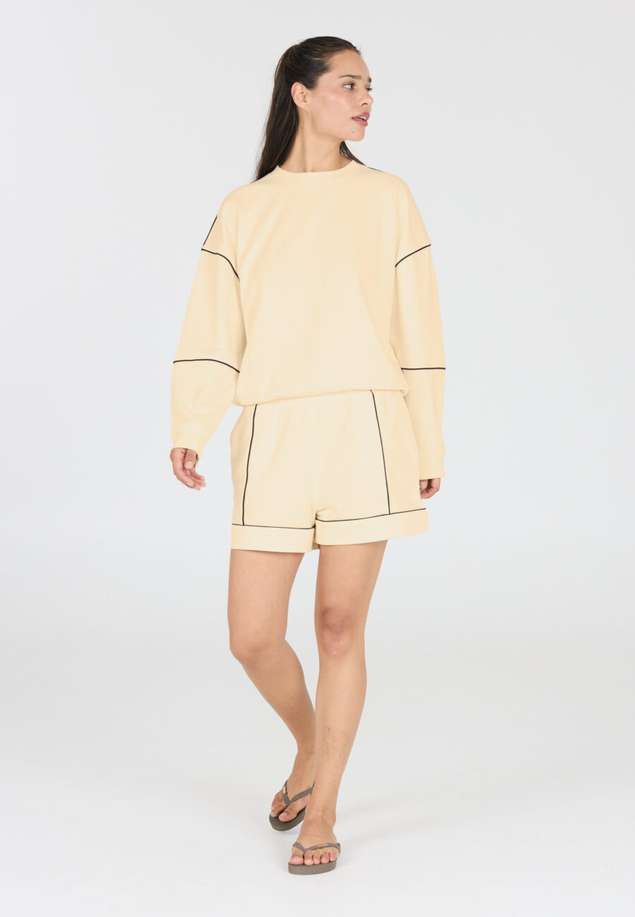 Athlecia Nandy Comfortable Sweatshirt, Whisper White - Image 8