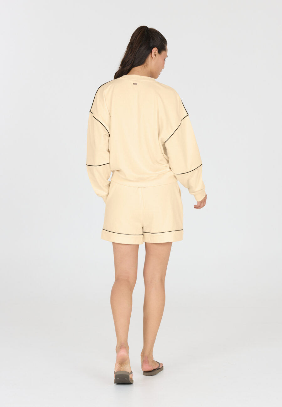 Athlecia Nandy Comfortable Sweatshirt, Whisper White - Image 9