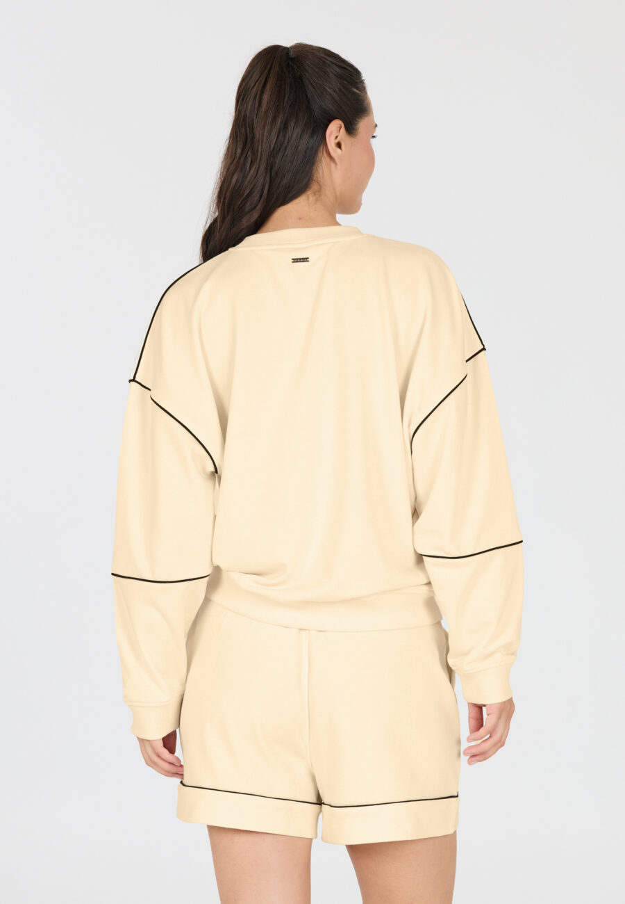 Athlecia Nandy Comfortable Sweatshirt, Whisper White - Image 2