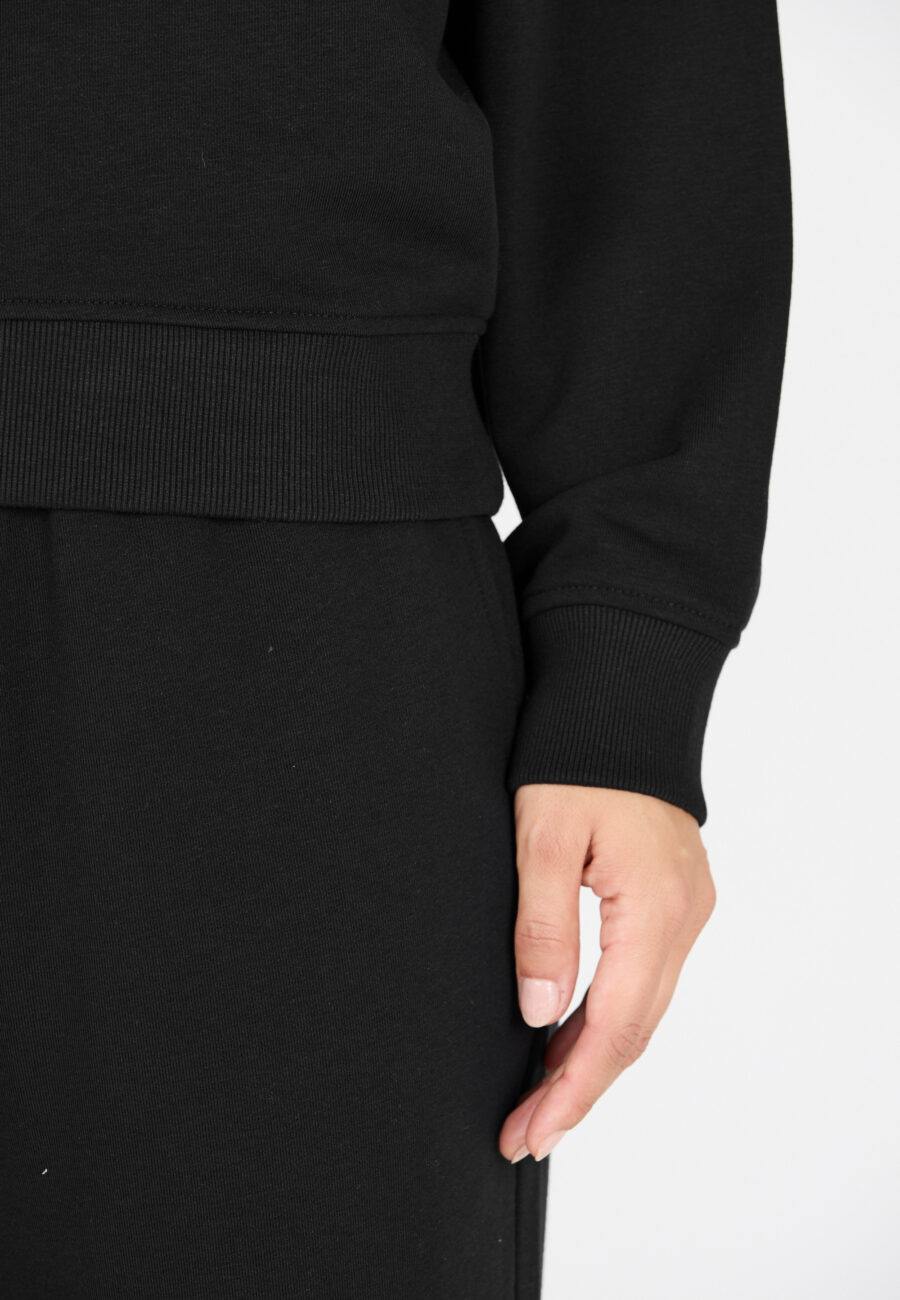 Athlecia Crecy W Cozy Crew Neck Sweatshirt, Black - Image 2