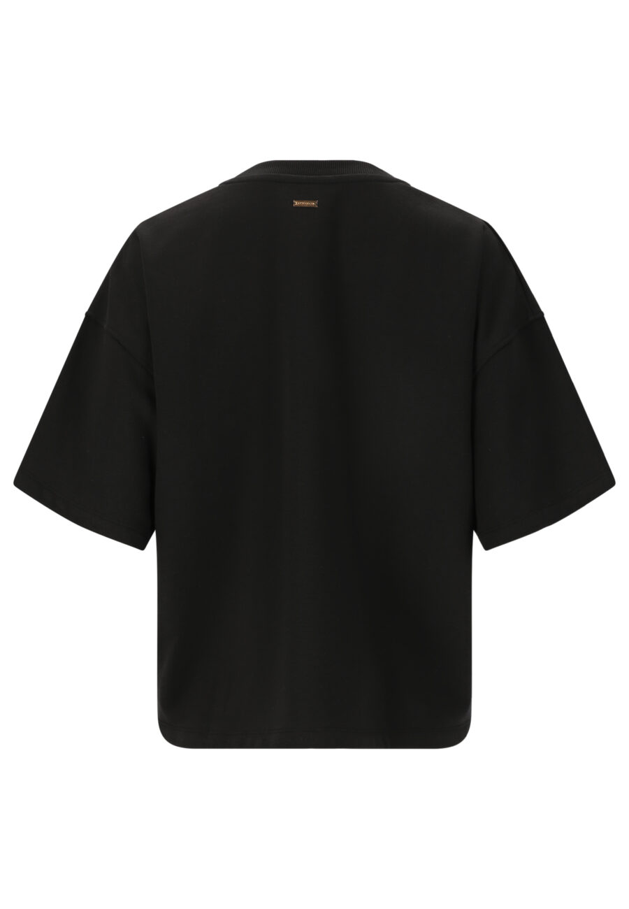 Athlecia Crecy Stylish Short Sleeve T-shirt, Black - Image 3