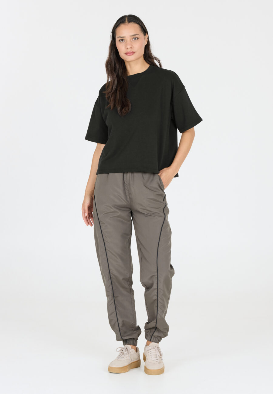 Athlecia Crecy Stylish Short Sleeve T-shirt, Black - Image 7