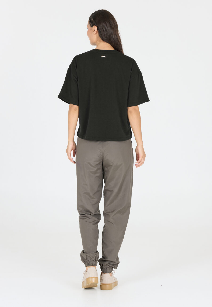 Athlecia Crecy Stylish Short Sleeve T-shirt, Black - Image 8