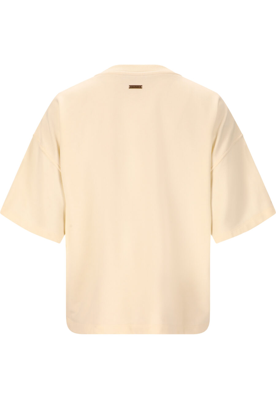 Athlecia Crecy Stylish Short Sleeve T-shirt, Whisper White - Image 4