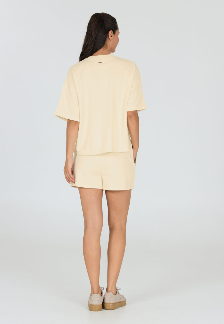 Athlecia Crecy Stylish Short Sleeve T-shirt, Whisper White - Image 8