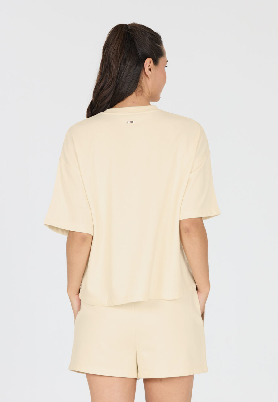 Athlecia Crecy Stylish Short Sleeve T-shirt, Whisper White - Image 10