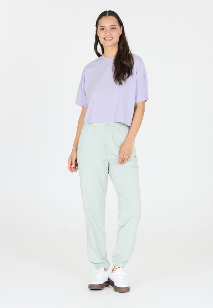 Athlecia Reynolds Soft Cotton Blend T-Shirt, Purple Heather - Image 6