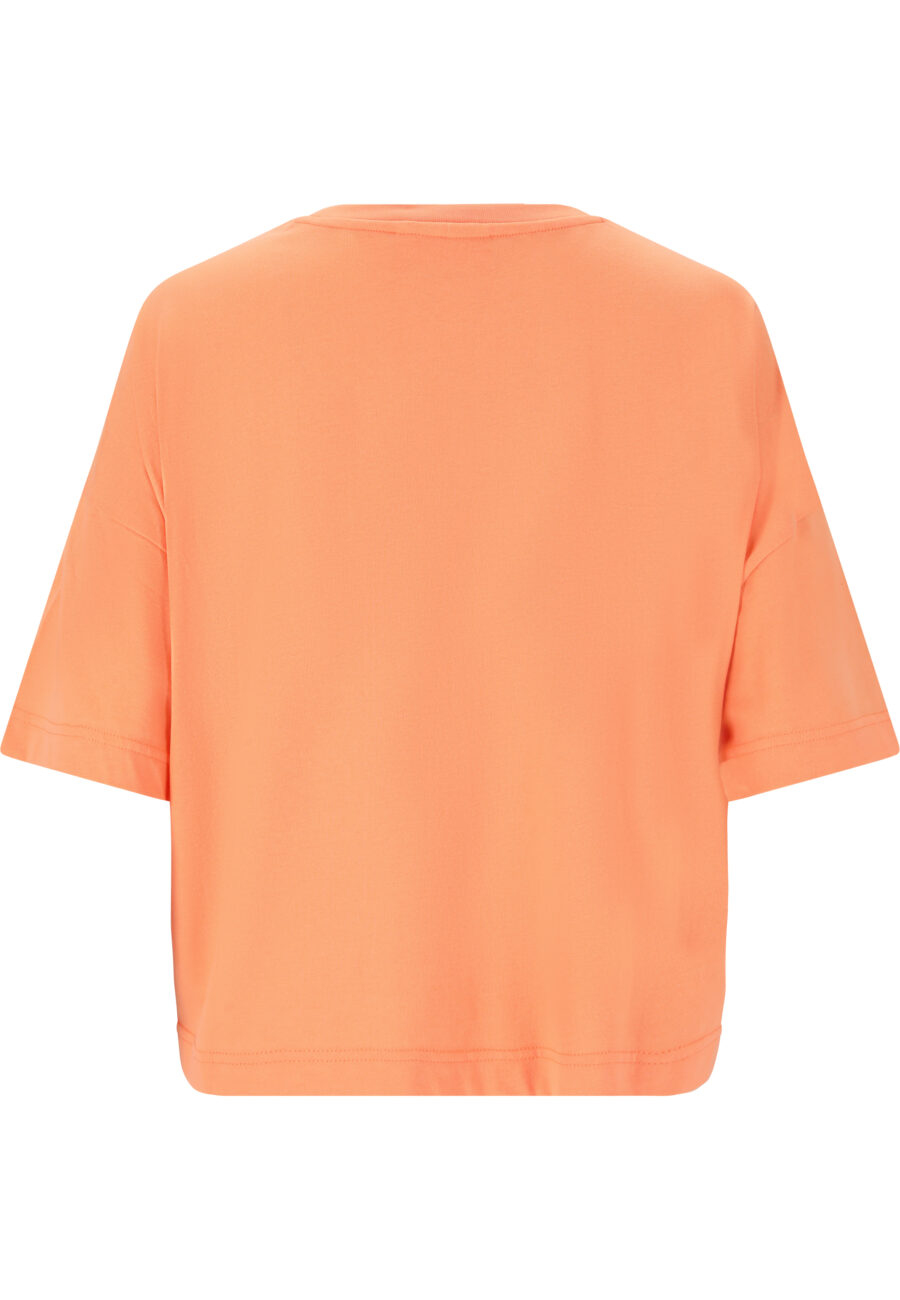 Athlecia Reynolds Soft Cotton Blend T-Shirt, Peach Cobbler - Image 3