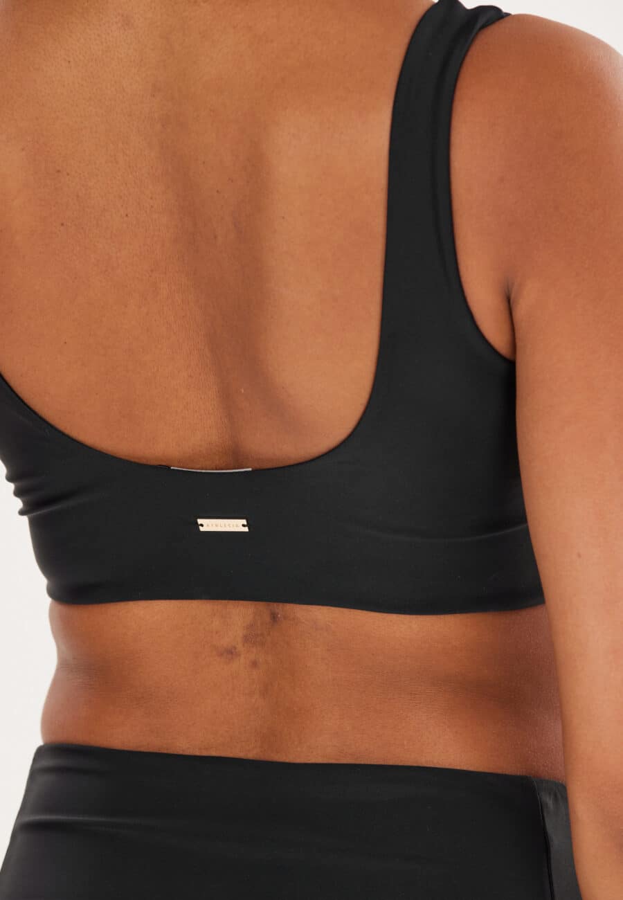Athlecia Bay W Stylish Bikini Top, Black - Image 9