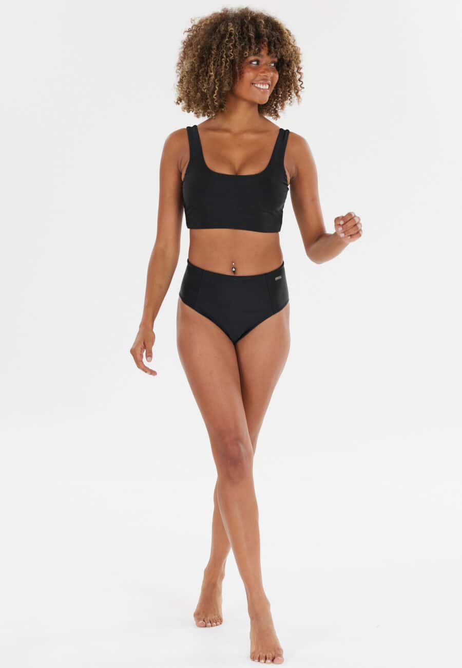 Athlecia Bay W Stylish Bikini Top, Black