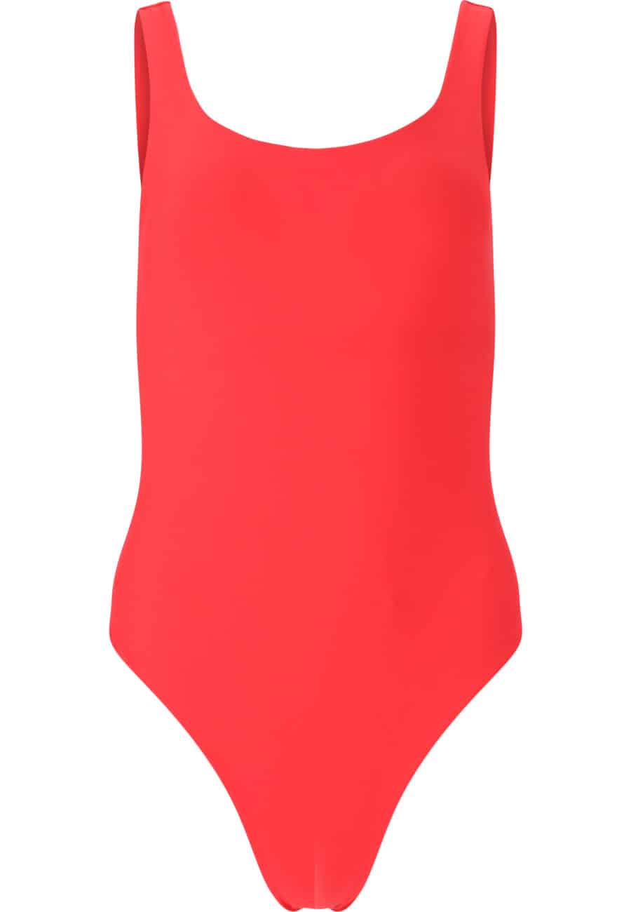 Athlecia Isabella Stylish Swimsuit, Tomato - Image 10