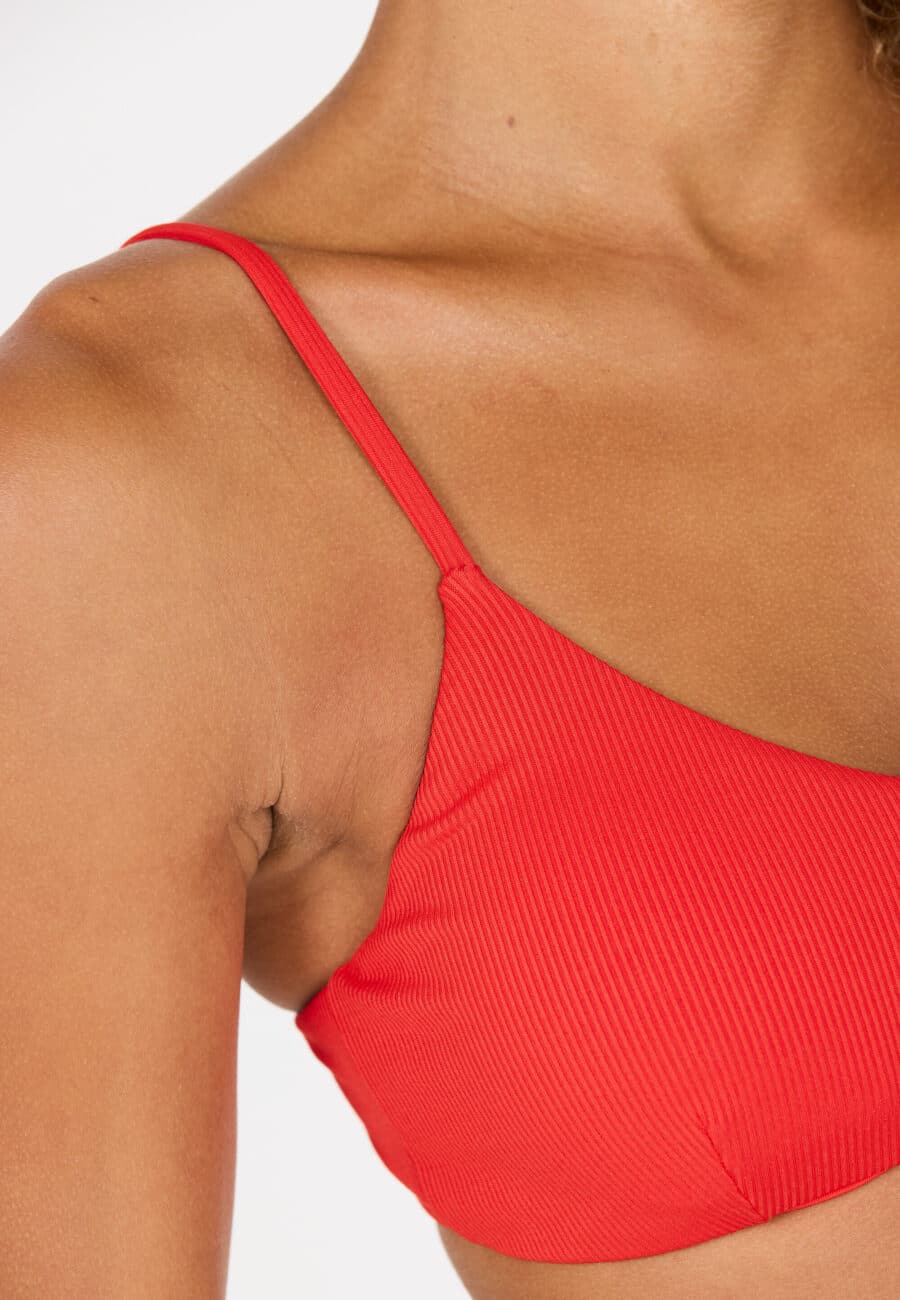 Athlecia Rhea W Stylish Bikini Top, Tomato - Image 6