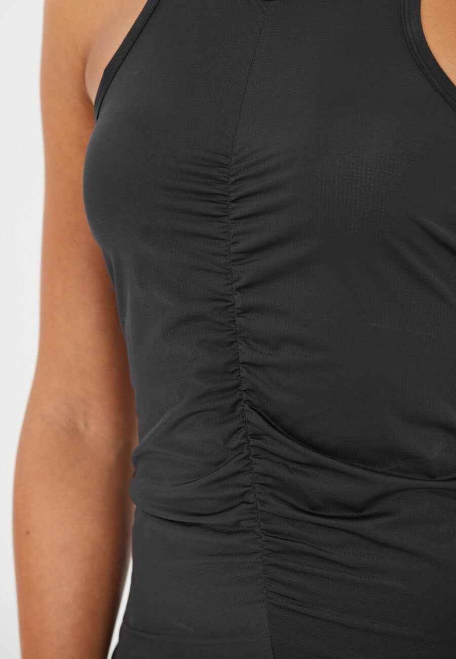 Athlecia Mavis Top Lightweight Performance T-shirt, Black - Image 6