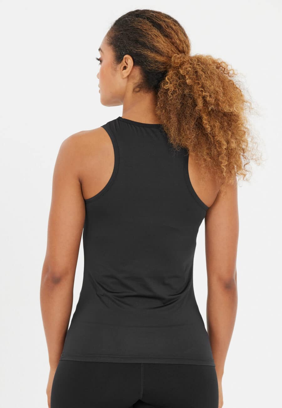 Athlecia Mavis Top Lightweight Performance T-shirt, Black - Image 10