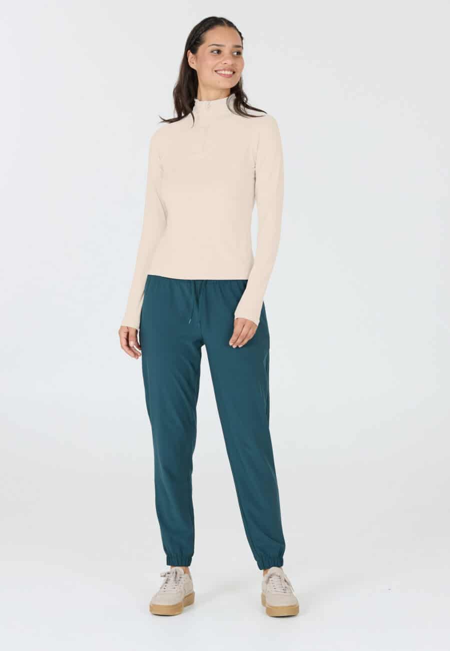 Athlecia Grina Warmth Midlayer Top, Lunar Rock - Image 6