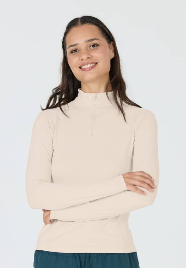 Athlecia Grina Warmth Midlayer Top, Lunar Rock