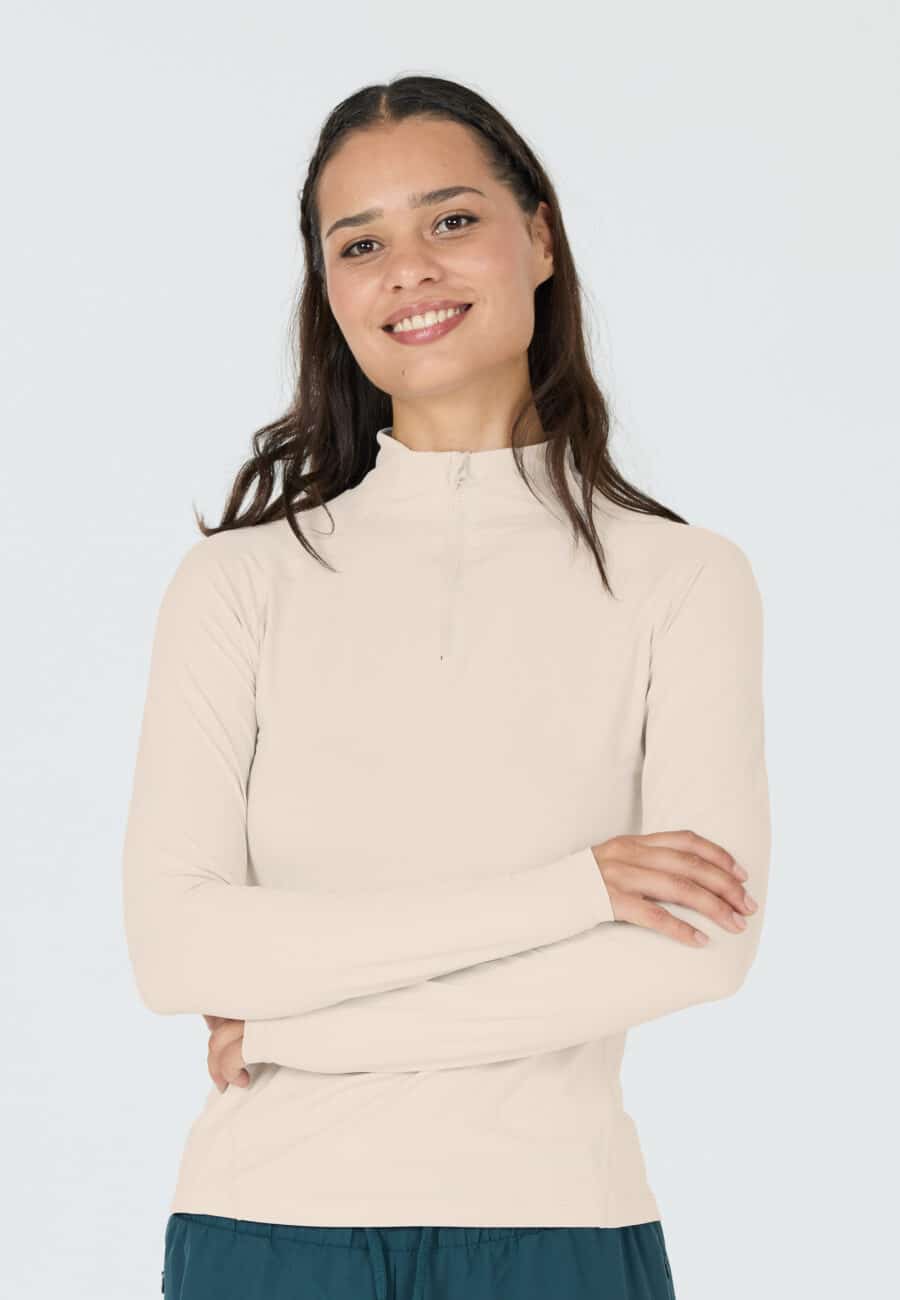 Athlecia Grina Warmth Midlayer Top, Lunar Rock