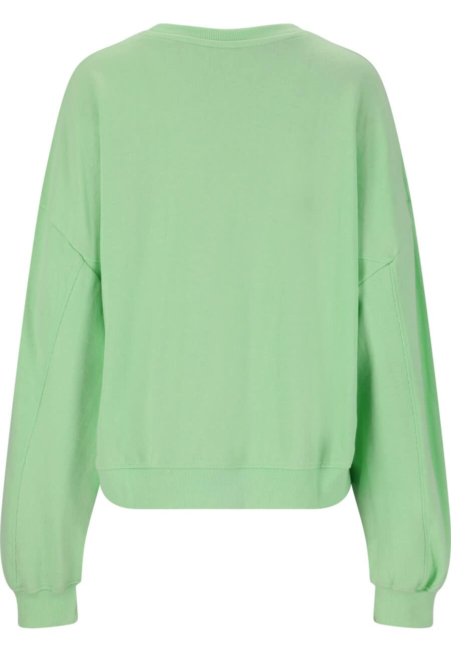Athlecia Ranee Oversized Sweatshirt, Green Ash - Image 3