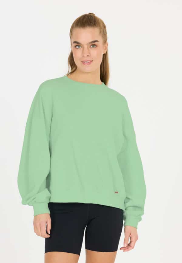 Athlecia Ranee Oversized Sweatshirt, Green Ash