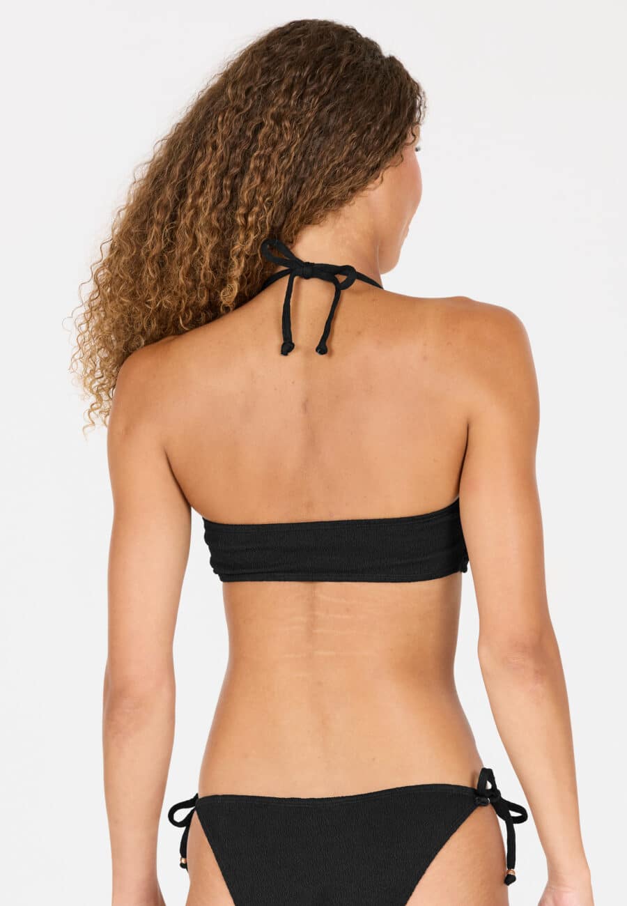Athlecia Larinie Knot Bikini Top, Black - Image 11