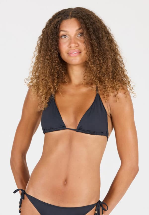 Athlecia Sherrill Triangle Swim Top, Black