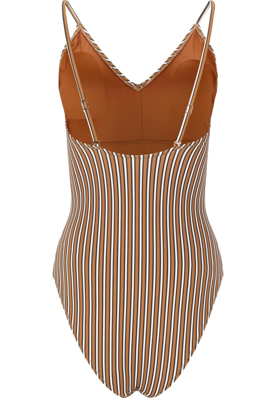 Athlecia Ulanda Print Plunge Swimsuit, 3670 - Image 3
