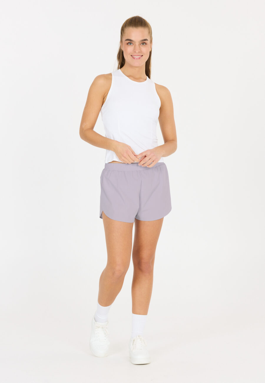 Athlecia Arilay Workout Shorts, Purple Heather