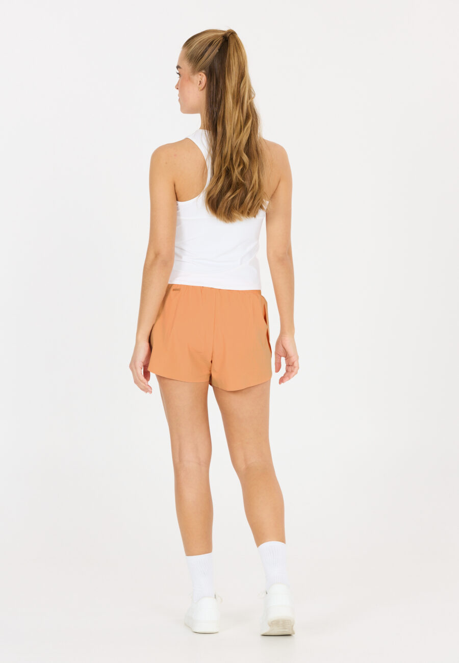 Athlecia Arilay Workout Shorts, Peach Cobbler - Image 4