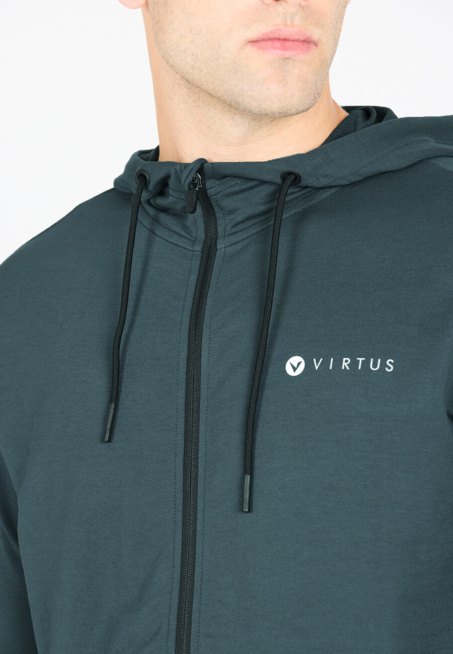 Virtus Brent Lightweight Comfort Hoody, Dusty Forest - Image 7