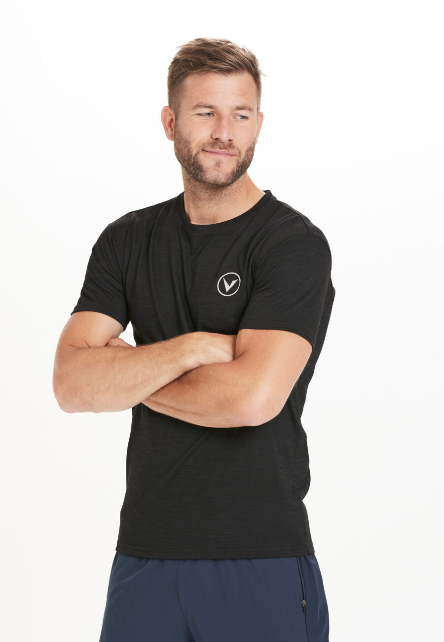 Virtus Jokers Stylish Short Sleeve T-Shirt, Black