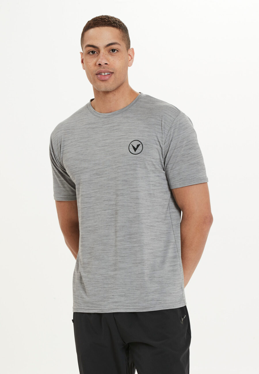Virtus Jokers Short Sleeve T-Shirt, Mid Grey Melange