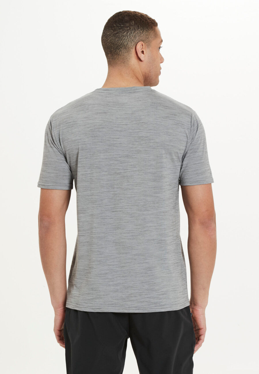 Virtus Jokers Short Sleeve T-Shirt, Mid Grey Melange - Image 2