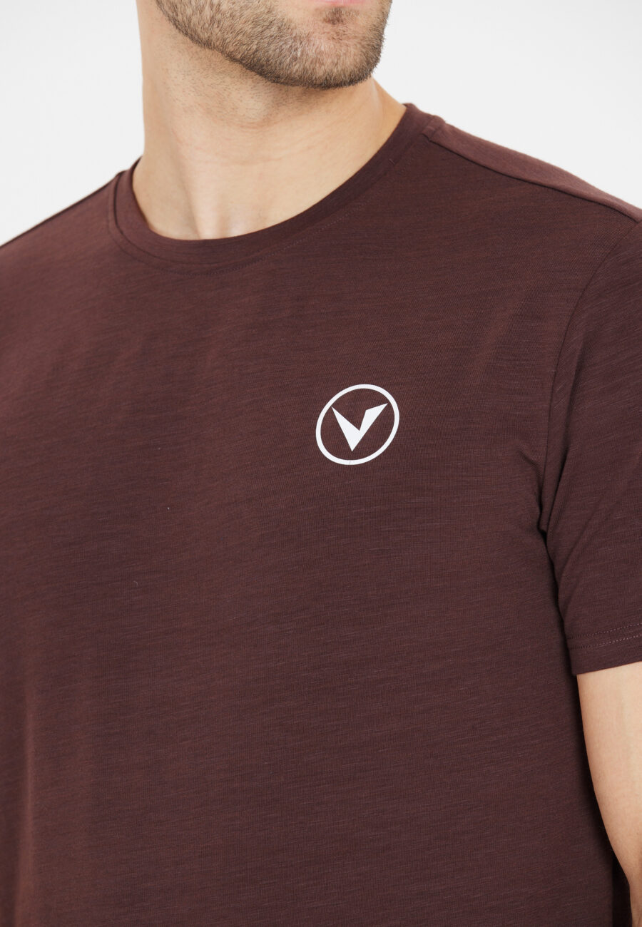 Virtus Jokers Stylish Short Sleeve T-Shirt, Puce - Image 6