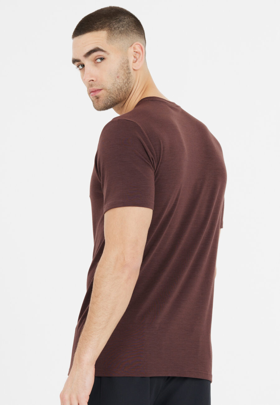 Virtus Jokers Stylish Short Sleeve T-Shirt, Puce - Image 2