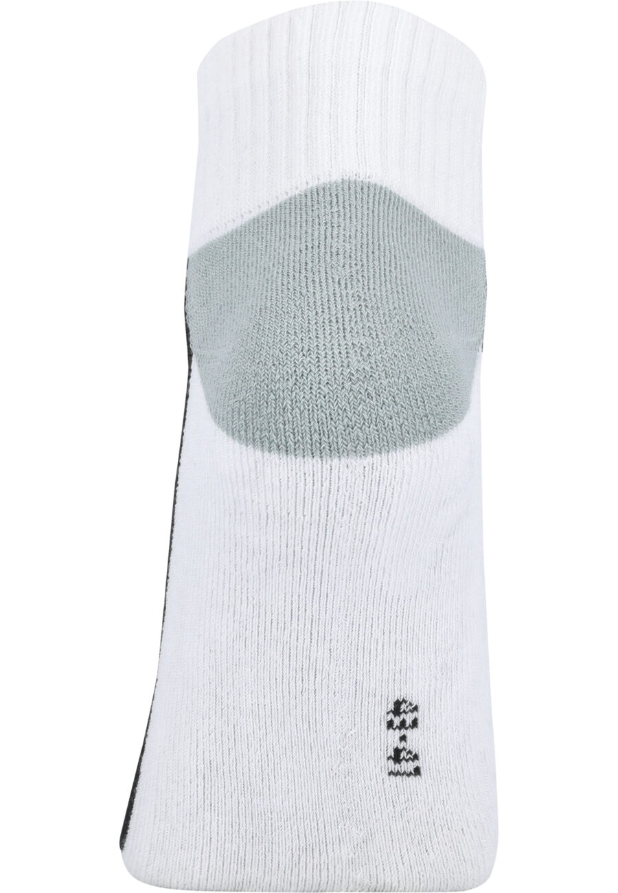 Virtus Nolly Comfortable Quarter Socks 3-Pack, White - Image 3