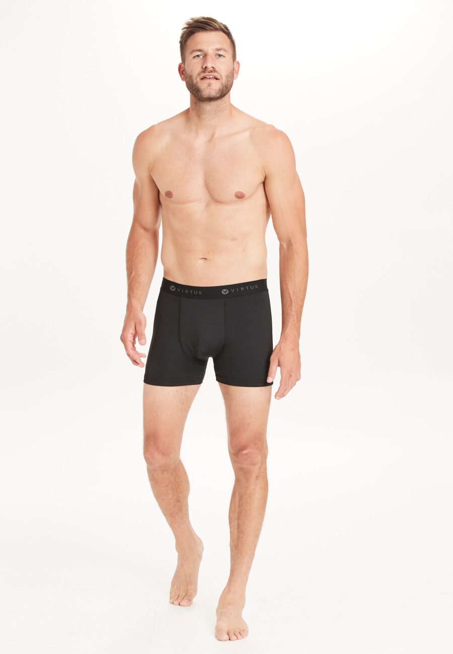 Virtus Ontel Comfortable Boxer Shorts 2-Pack, Black