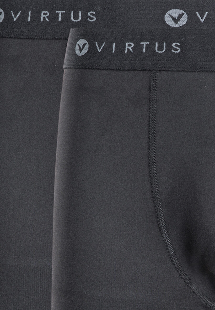 Virtus Ontel Comfortable Boxer Shorts 2-Pack, Black - Image 8