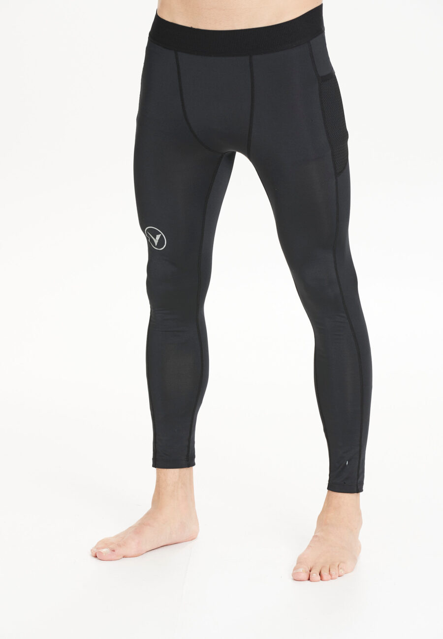 Virtus Bonder Long Baselayer Leggings with Pocket, Black - Image 3
