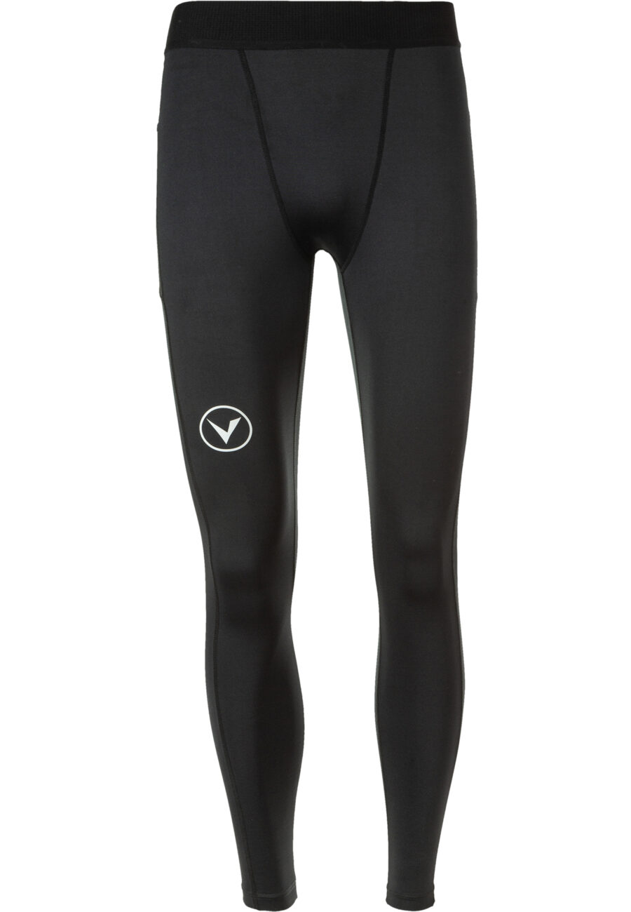 Virtus Bonder Long Baselayer Leggings with Pocket, Black