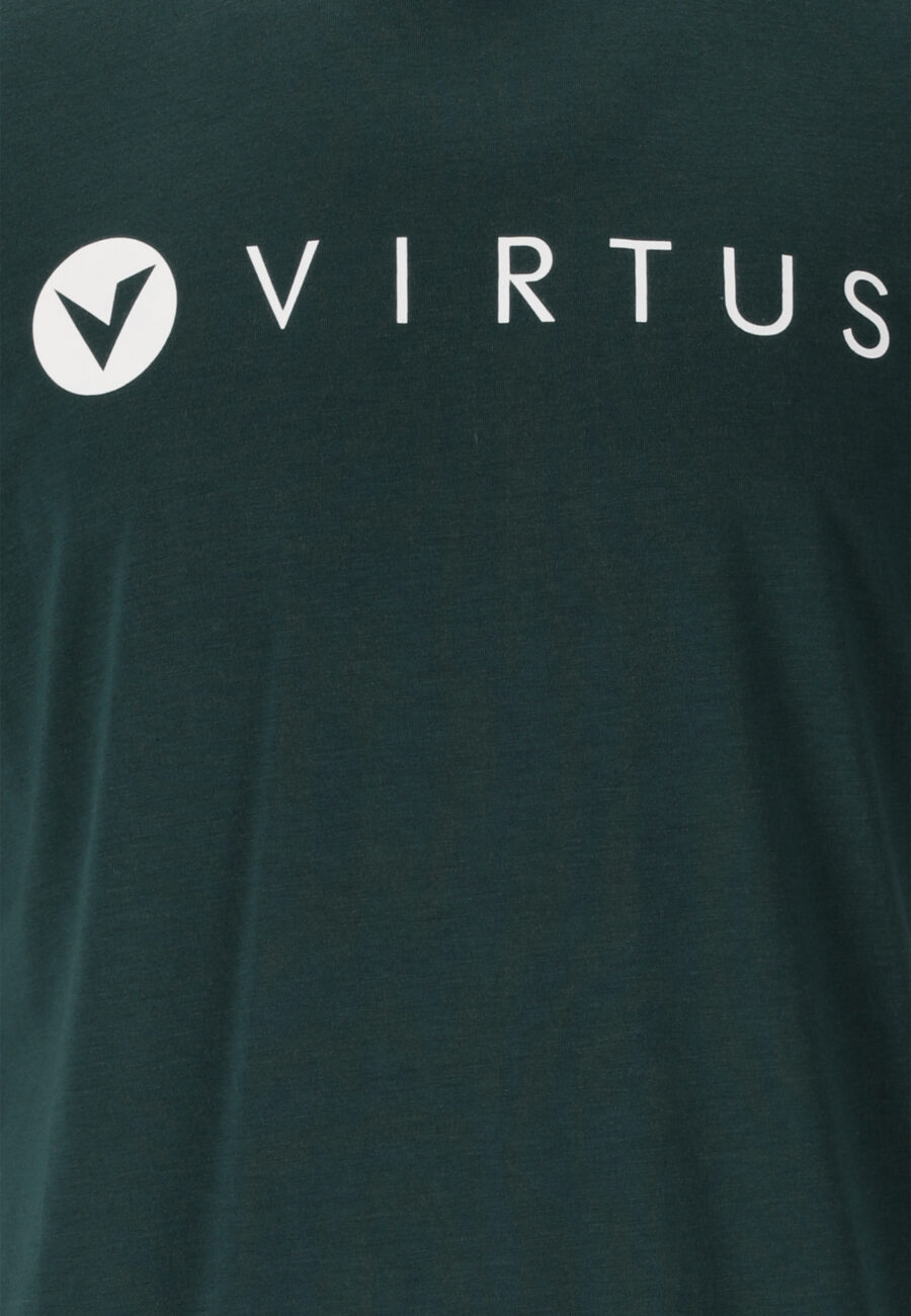 Virtus Edwardo Short Sleeve Logo T-Shirt, Dusty Forest - Image 2