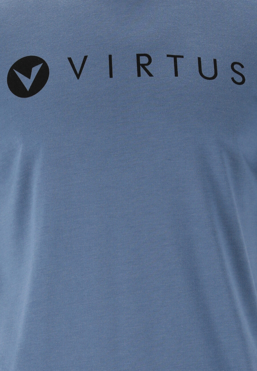 Virtus Edwardo Short Sleeve Logo T-shirt, Bering Sea - Image 7