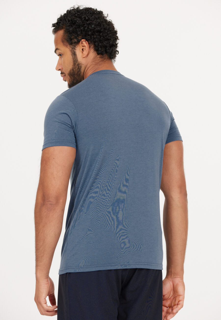 Virtus Edwardo Short Sleeve Logo T-shirt, Bering Sea - Image 2