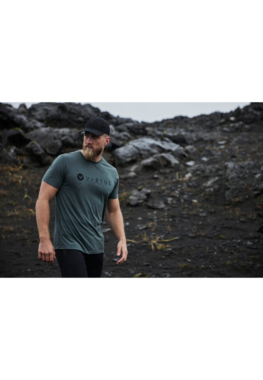 Virtus Edwardo Short Sleeve Logo T-shirt, Urban Chic - Image 6
