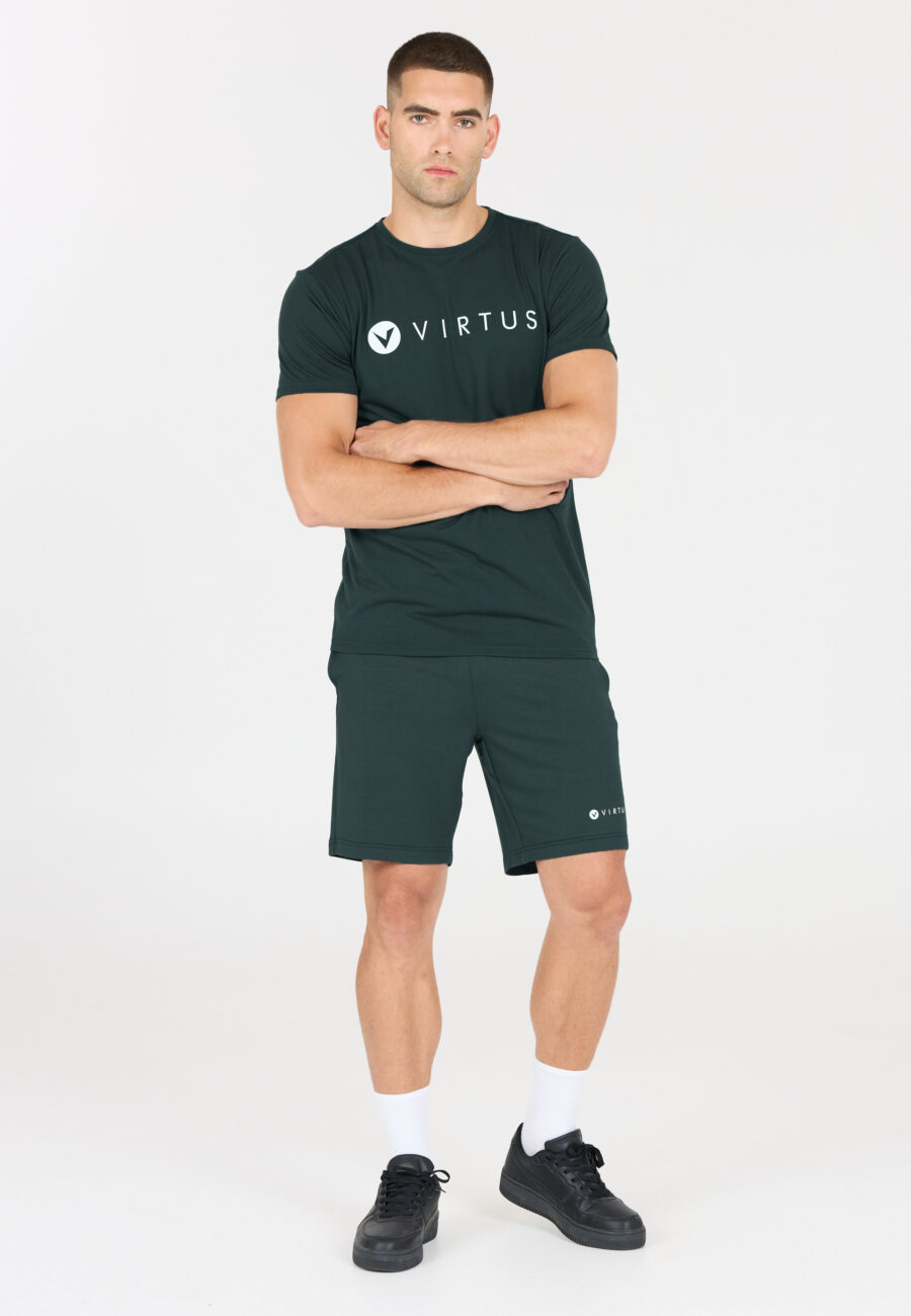 Virtus Edwardo Short Sleeve Logo T-Shirt, Dusty Forest - Image 8