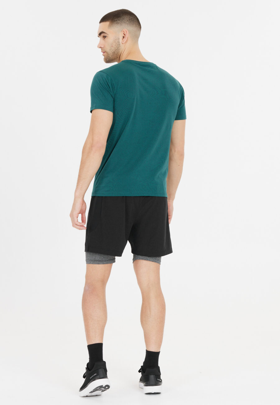 Virtus Dylan Performance 2-in-1 Stretch Shorts, Black - Image 4