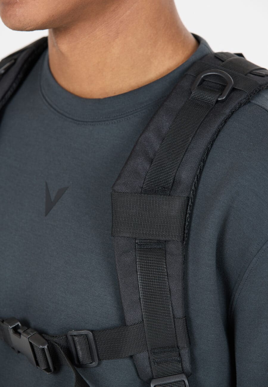 Virtus Macaso Backpack Bag, Black - Image 9