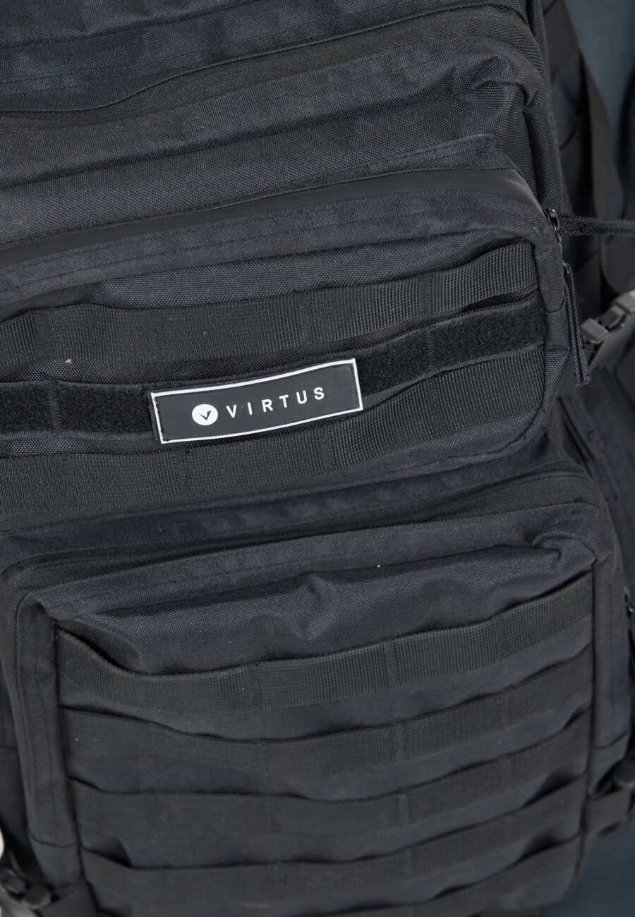 Virtus Macaso Backpack Bag, Black - Image 7